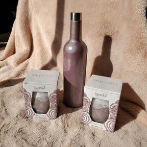 Winesulator + 2 Uncork'd XL Wine Glasses/Lid | GLI